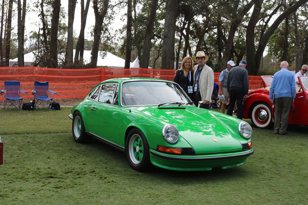 Our 1972 911S Coupe on Concours day, 2017 Hilton Head